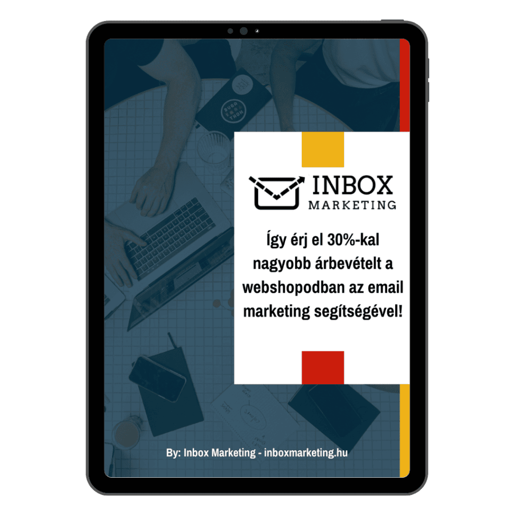 Email marketing strategy on mobile device